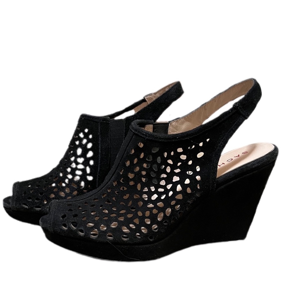 Sasha London Laser Cut Wedges